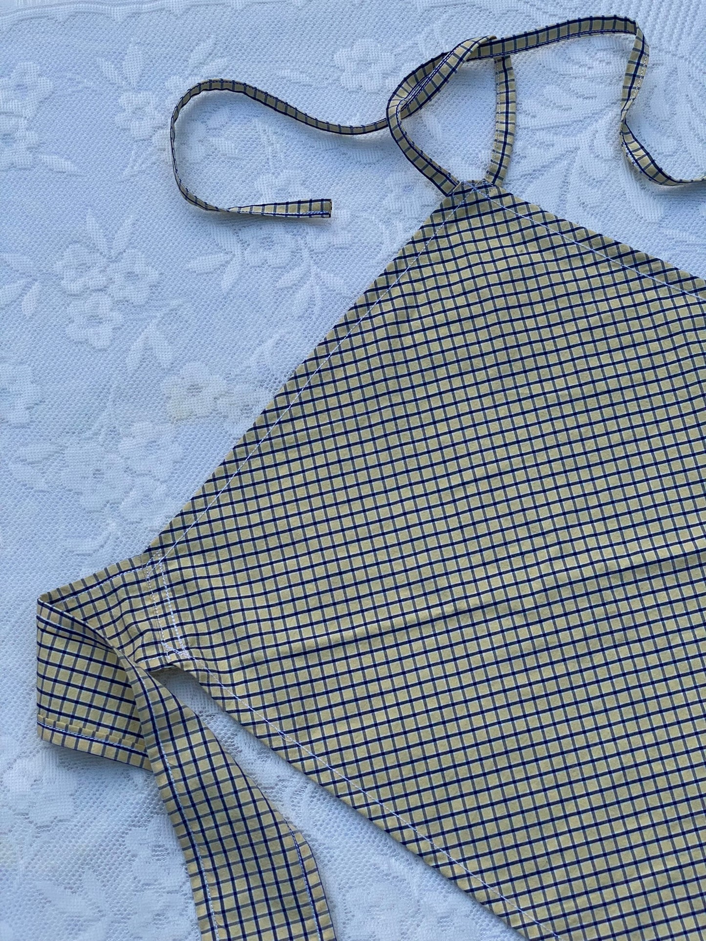 diamond backless top (in yellow)